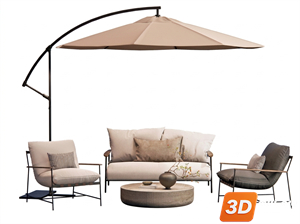 Outdoor Sofa Skp Files